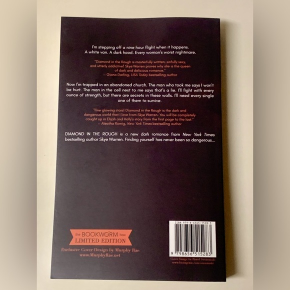 Bookworm Limited Edition DIAMOND IN THE ROUGH Signed by Skye Warren - Picture 8 of 13